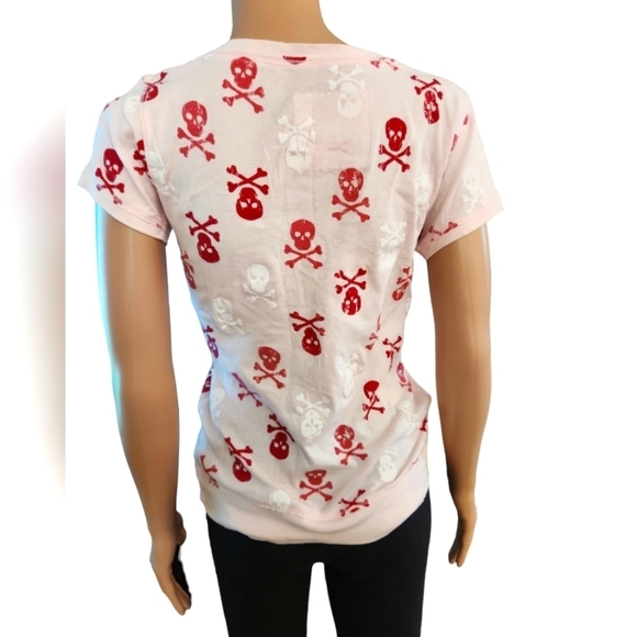 Energie Pink Skull Tee - Picture 2 of 5